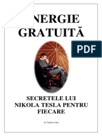 Energie Gratuit: Secretele Lui Nikola Tesla Pentru Fiecare