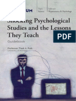 Shocking Psychological Studies - Professor Thad A. Polk