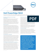 PowerEdge R610 Spec Sheet - ES