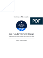 Jira Fundamentals Assessment - Atlassian