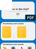 Where Is The Cat?: Prepositions of Place: In, On, Under, in Front Of, Behind