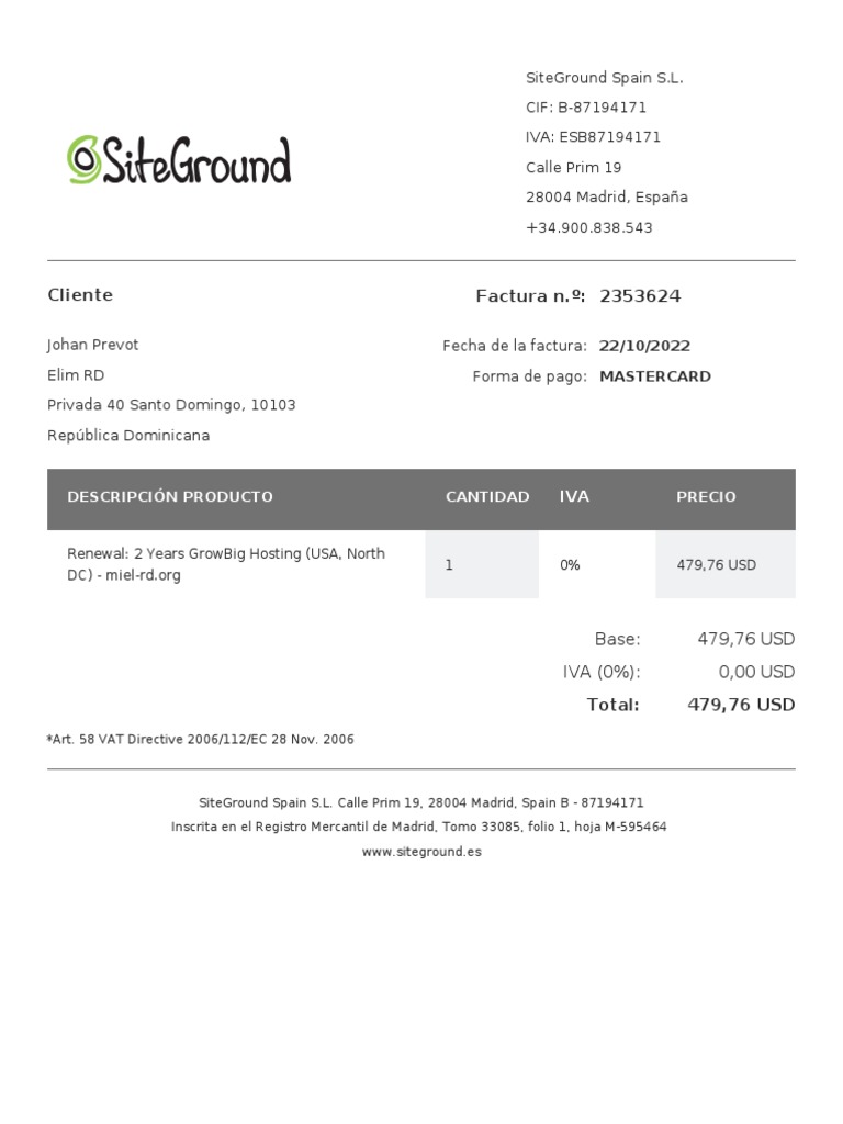 Web Templates Siteground
