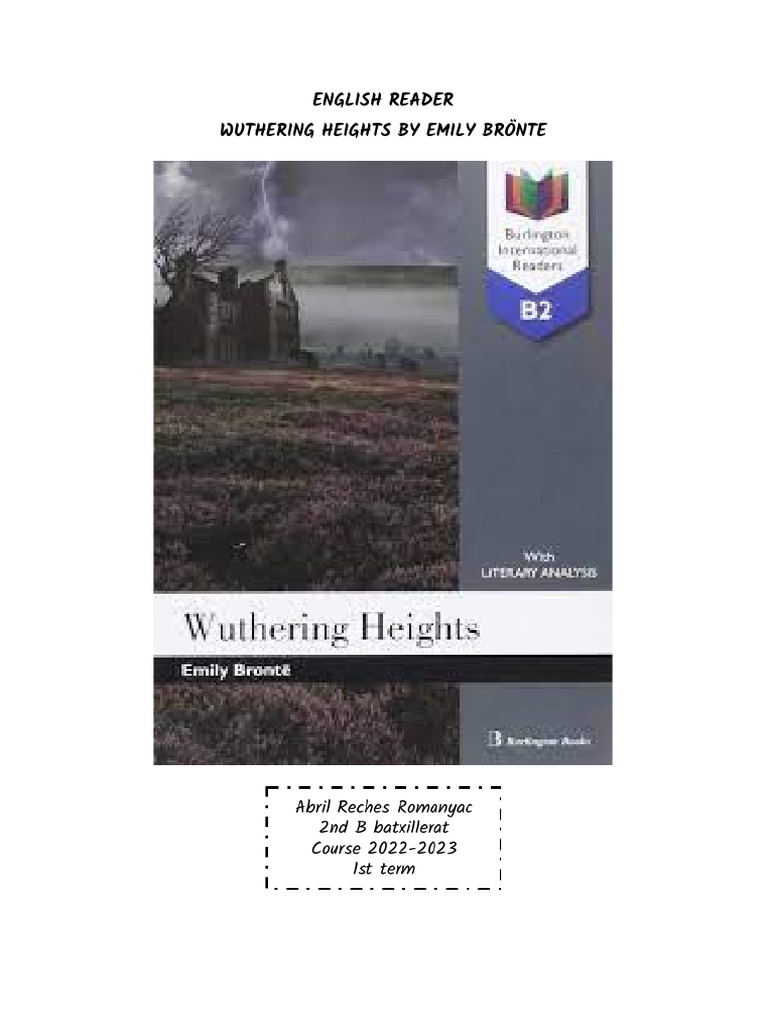 Wuthering Heights Analysis and Themes | PDF | Heathcliff (Wuthering ...