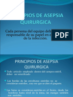 Principios de Asepsia