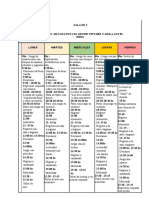 Período de Inicio 2023. SEMANA 1 A 5 D Emarzo