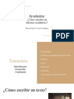 Ayudantía:: ¿Cómo Escribir Un Informe Académico?