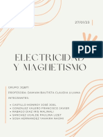 Electricidad y Magnetismo