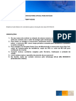 Tenf1v22ce - Convocatória Final - Saúde Coletiva