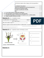 Exercice 1:: Cochez (X) La Bonne Réponse Dans Chaque Série de Propositions