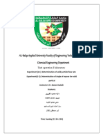 AL-Balqa Applied University Faculty of Engineering Technology Chemical Engineering Department