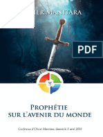 PDF Livre Conference Prophetie Sur L Avenir Du Monde