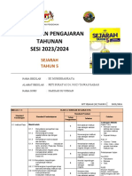 RPT Sejarah THN 5 2023-2024