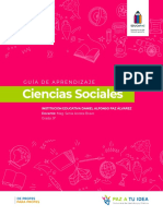 Guia de Aprendizaje de Noveno Grado Ciencias Sociales. de Profes para Prof