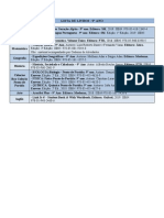 Lista de Livros 2023 CMT 9 Ano