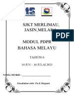 SJKT Merlimau, Jasin, Melaka. Modul PDPR Bahasa Melayu: Tahun 6