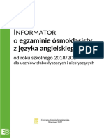 Informator P7 Angielski