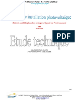 Etude de Rentabilité Financière, Technique Et Impacte Sur L'environnement TRS