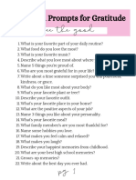 Gratitude Prompts Printable.