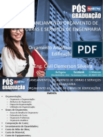 Orçamento Analitico - Pós-Graduação Fametro - Aula 24-09