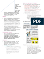 Peligro Ejemplos de Peligro Y Riesgo