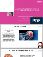 Accidente Cerebrovascular y Alteraciones Neurologicas