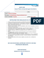 Mapa Sub Material de Avaliação Prática Da Aprendizagem Substitutivo