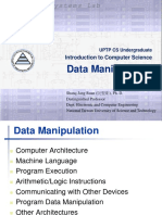 Data Manipulation: Introduction To Computer Science