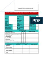 Acta Del Segundo Quimestre de La Junta de Curso Del Año Lectivo 2022-2023