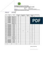 Compliance Monitoring Form for Patient Identification