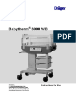 Babytherm 8000 WB: Instructions For Use