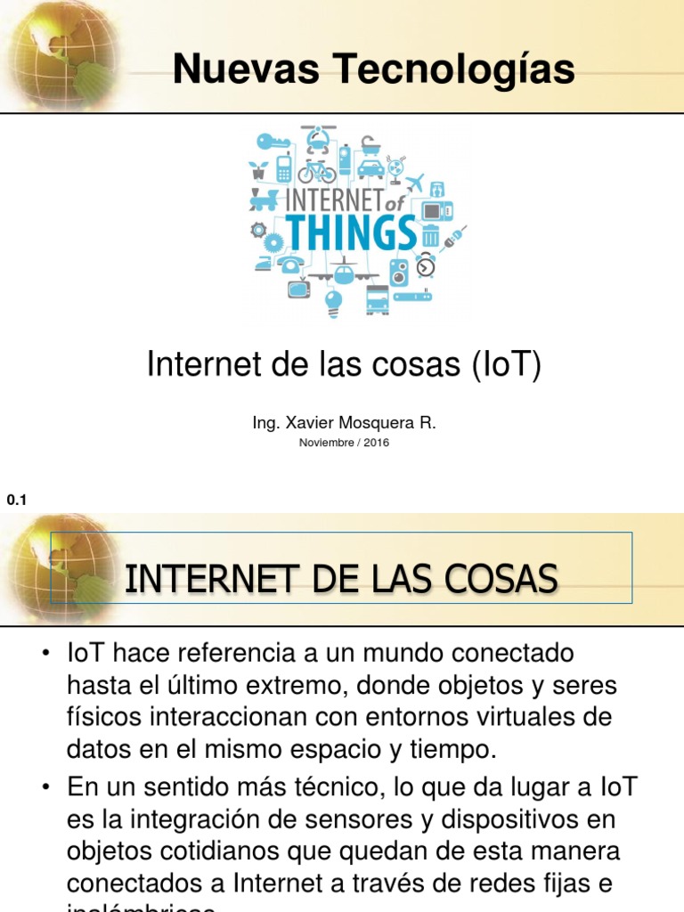 Introducción al Internet de las Cosas | PDF | Internet de las Cosas ...