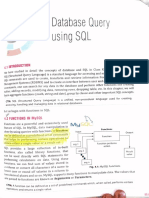 SQL Database Query Functions