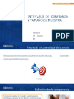 S6 - Intervalo de Confianza y Tamaño de Muestra - 2023 - 0 PDF