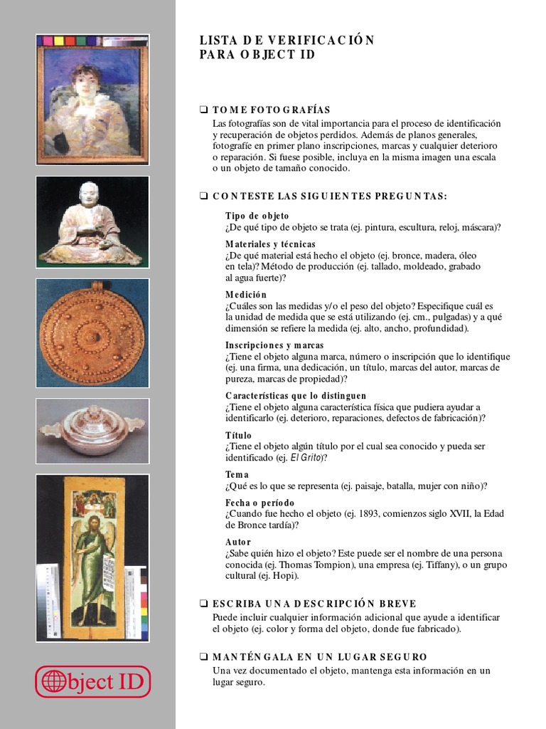 ObjectID Spanish | PDF