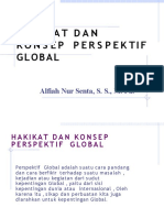 Hakikat Dan Konsep Perspektif Global: Alfiah Nur Senta, S. S., M. PD