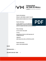 Acercamiento A Las Ciencias Naturales A Traves de La Aplicación de Experimentos en Quinto Grado de Educacion Primaria