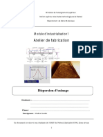 Atelier de Fabrication: Module D'industrialisation1