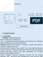 Perhitungan Interpolasi Linier: X B A D C