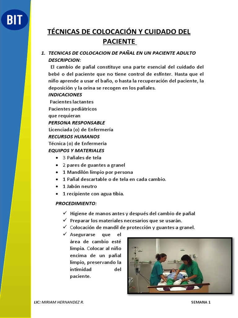 Tecnicas Basicas De Enfermeria Sabado 05 De Febrero Domingo