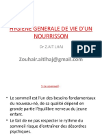 Hygiene Generale de Vie D'Un Nourrisson: DR Z.Ait Lhaj