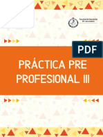 Práctica Pre Profesional Iii: Universidad Nacional Federico Villarreal Facultad de Educación EP. Secundaria