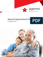 Erequired Organizational Practices Handbook 2015