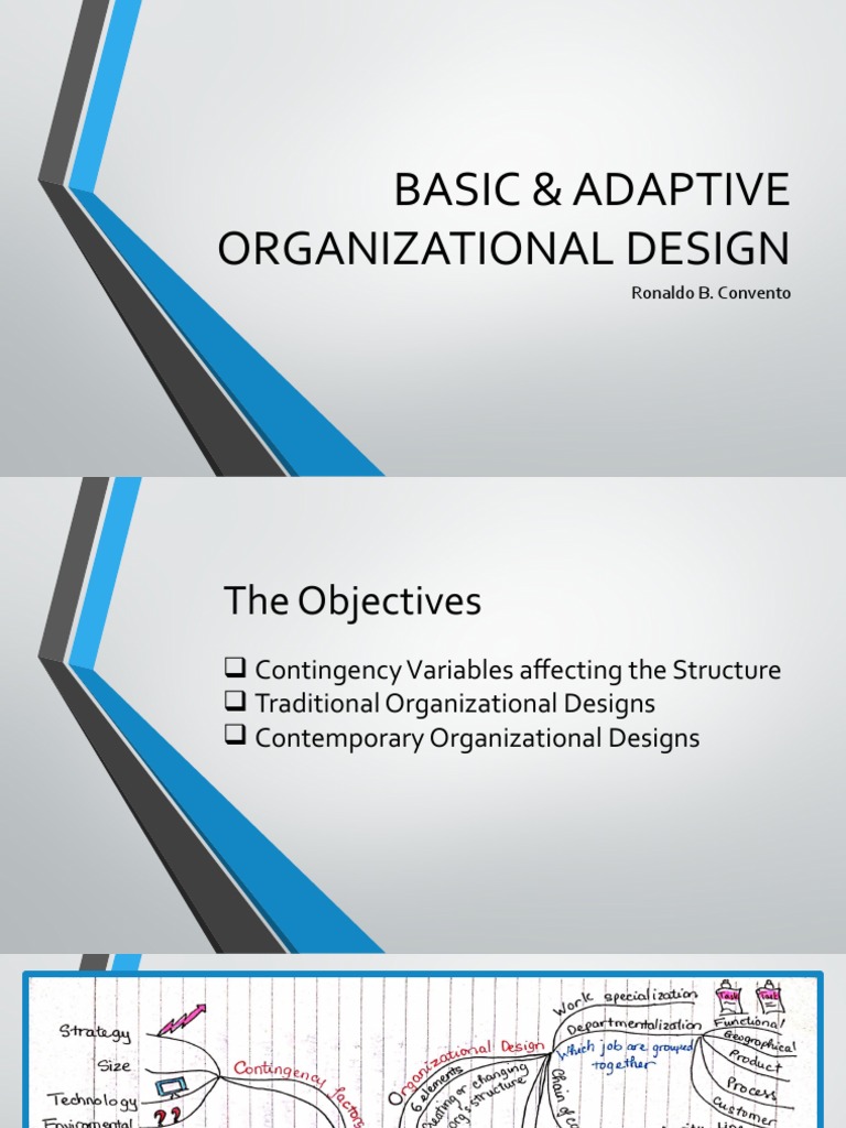 Basic & Adaptive Organizational Design | Download Free PDF ...