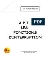 A.P.I. Les Fonctions D Interruption