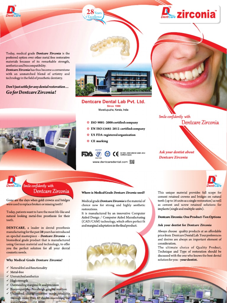 DentCare Zirconia | PDF