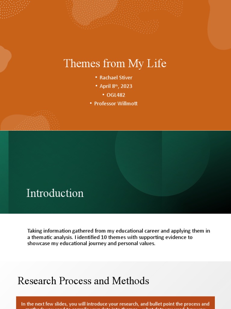 4 Thematic Analysis Template | PDF | Leadership | Integrity