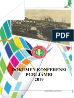 Konferensi PGRI Provinsi Jambi Tahun 2019