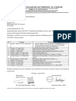 Jadwal Tentatif Semester 2 2022-2023