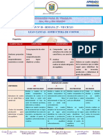 Sesion #18 - Semana 27 - Vii Ciclo Lean Canvas - Estructura de Costos