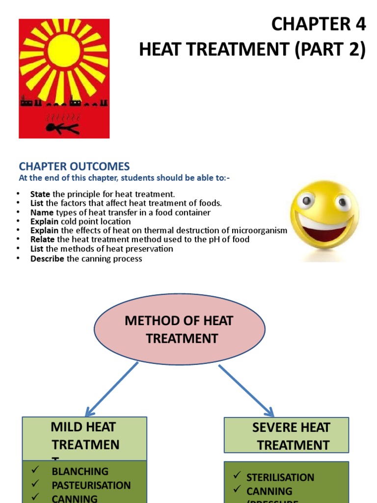 Heat Treatment Methods in Food Preservation | PDF | Science & Mathematics